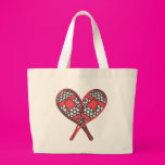 Red Crossed Snowshoes Bags