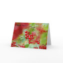 Red Currant Berries THANK YOU CARD by pulsDesign Red Currant Berries THANK YOU CARD