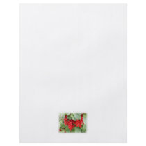 Red Currants on the Plant. Green Leaves. Personalized Flyer