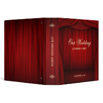 Red Curtains binder by BluePlanet Red Curtains binder