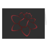 Red Daffodil Cards