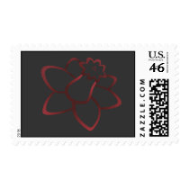 Red Daffodil Postage
