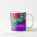 Red Daisy Chain  mugs