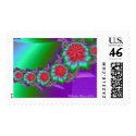 Red Daisy Chain  postage