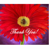 Red Daisy Flower Painting - Multi photo sculptures by JUDERM Red Daisy Flower Painting - Multi photo sculptures