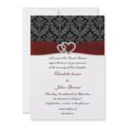 red invites by mgdezigns Red wedding invitations by mgdezigns
