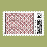 Red Damask Stamps