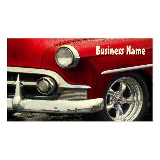 Red Dawn Chevy Business Cards