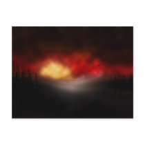Red Dawn postcards