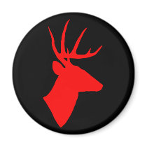 Red Deer Magnet