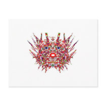 Red Demon Fish postcards