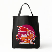 Red Demoness Canvas Bags