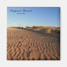 Red Desert Sand - Magnet