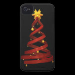 Red design pine and golden balls casemate cases
