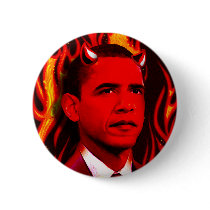 Red Devil - Barack Obama buttons by spacedust Red Devil - Barack Obama buttons