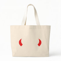 red devil horns icon bags