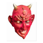 Red Devil Satan Demon Hell Horns postcards