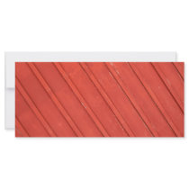 red diagonal pattern rack cards