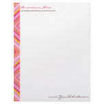 Red Diags Letterhead