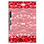 Red Diamond Bling Dry-Erase Boards