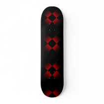 Red Diamond Custom Skate Board
