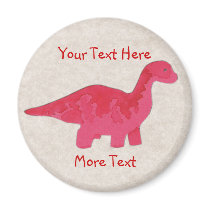 Red Dino Magnet