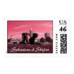 red dogs, Sebastian & Skylar postage