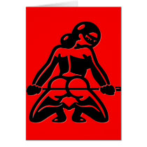 Red Dominatrix cards
