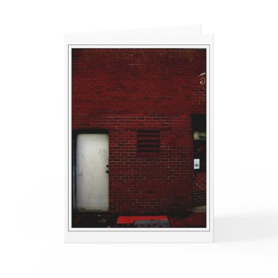Red Door Card by trigness