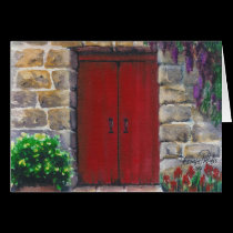 red door Card