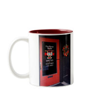 Red Door numero uno mugs by bhbphotos Red Door numero uno mugs