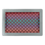 Red Dots Spinning Sensation Geometric Pattern Belt Buckle Red Dots Spinning Sensation Geometric Pattern Belt Buckle
