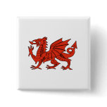 Red Dragon Pinback Button
