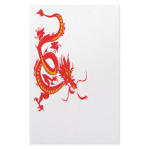 Red Dragon/Chinese New Year Custom Stationery