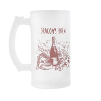 RED DRAGON ~ DRAGON'S BREW! ~ MUG DESIGN