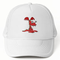 Red Dragon Mesh Hat