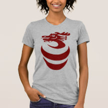 Red Dragon in Egg Shirt
