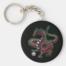 Red Dragon Keychains
