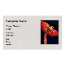 Red Dragon Kite Business Card Template