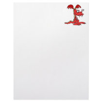 Red Dragon Personalized Letterhead