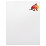 Red Dragon Letterhead Template