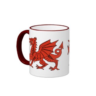 Red Dragon mug