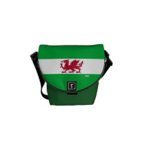 Red Dragon of Wales on Mini Messenger Bag at Zazzle