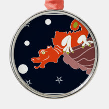 Red Dragon Ornaments