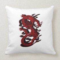 Red Dragon Pillow american mojo pillows