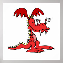 Red Dragon Print