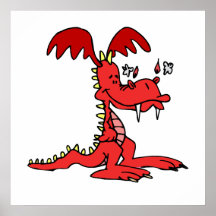Red Dragon Print
