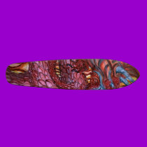 red dragon skateboard by multifacetsflux red dragon skateboard