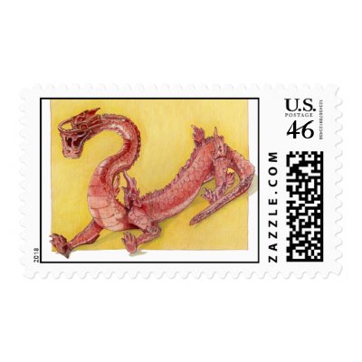 Stamp Philatelic - Dragon Zodiac Stamp
