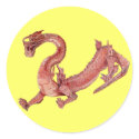 Red Dragon Sticker by floatinglemons Red Dragon Sticker